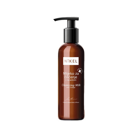 Nikel, Mleczko do demakijażu z pomarańczą, 200 ml