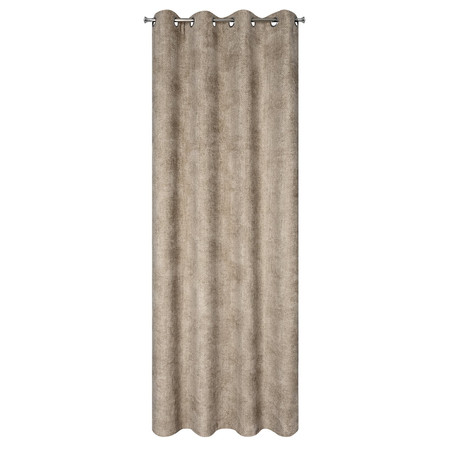 ZASŁONA GOTOWA ALETA 135 X 250 CM BEŻOWY