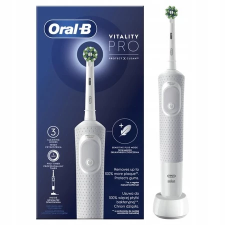 ORAL-B BRAUN SZCZOTECZKA ELEKTRYCZNA VITALITY D103  WHITE