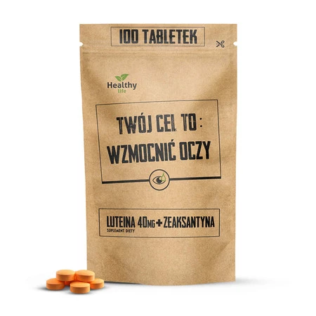 Twój Cel To Luteina 40 mg + zeaksantyna naturalna ochrona Twoich oczu 100 tabl.