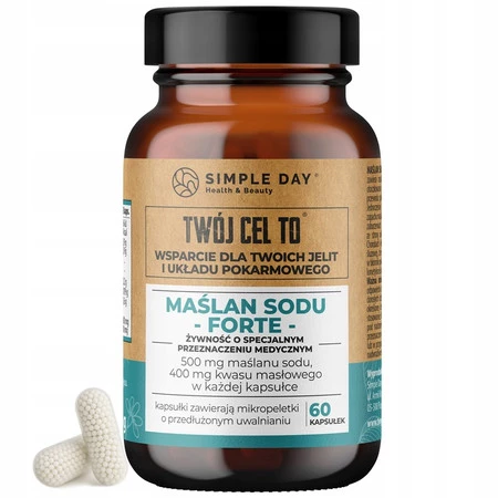 Twój Cel To – Maślan Sodu -FORTE - 60 kaps.