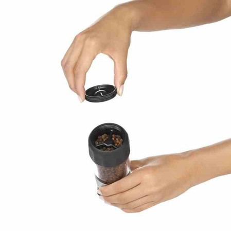 OXO-Młynek do pieprzu stalowy, czarny, Good Grips