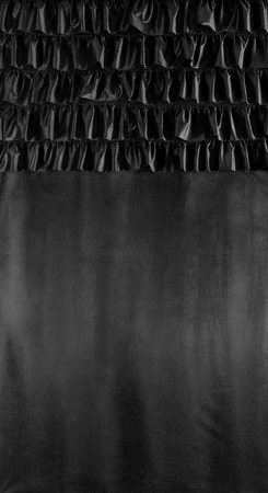 ZASŁONA GOTOWA AURA 140 X 250 CM CZARNY