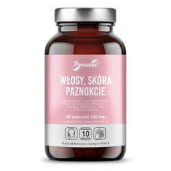 Panaseus Włosy Skóra Paznokcie 50 kaps.