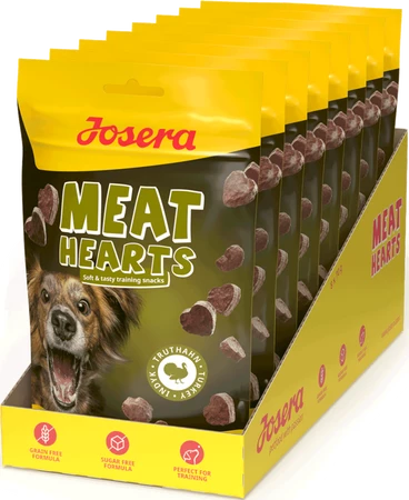 JOSERA Meat Hearts Turkey z Indykiem 70g