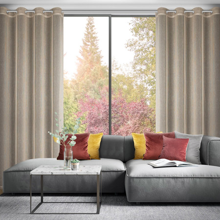 ZASŁONA GOTOWA ADELA 140 X 250 CM BEŻOWY