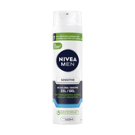 Men Sensitive łagodzący żel do golenia 200ml