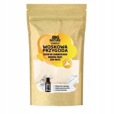 Big Nature Woskowa przygoda WELLNESS&SPA - zestaw do robienia świec 515g