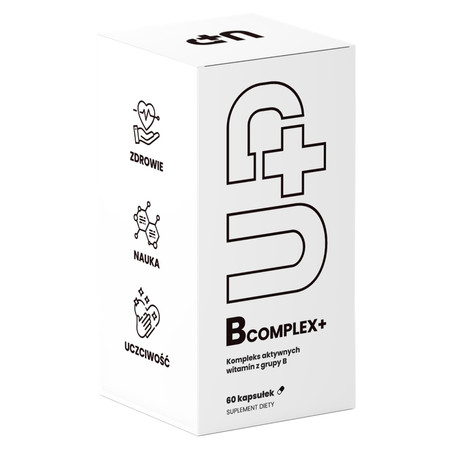 UP Health Witamna B Complex+ suplement diety 60 kaps.