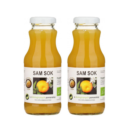 Zestaw: 2x VIANDS SAM SOK Z POMARAŃCZY NFC BIO 250 ml