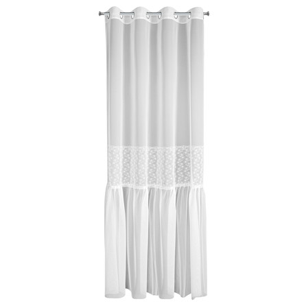 FIRANA GOTOWA LAURI 140 X 250 CM BIAŁY