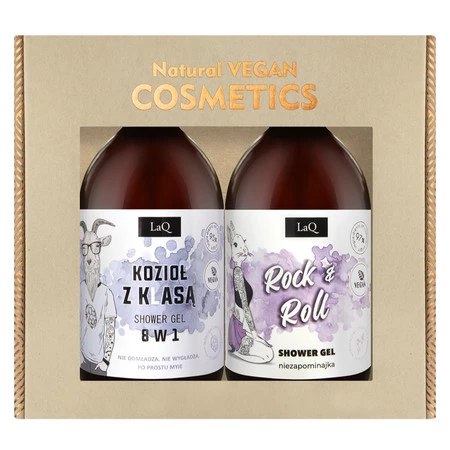 Pełną Parą zestaw Kozioł z Klasą żel pod prysznic 500ml + Niezapominajka żel pod prysznic 500ml