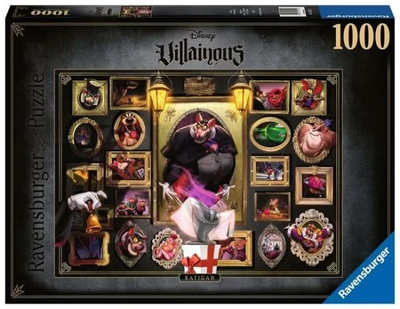 Puzzle 2D 1000 Villainous Ratigan 16521 -