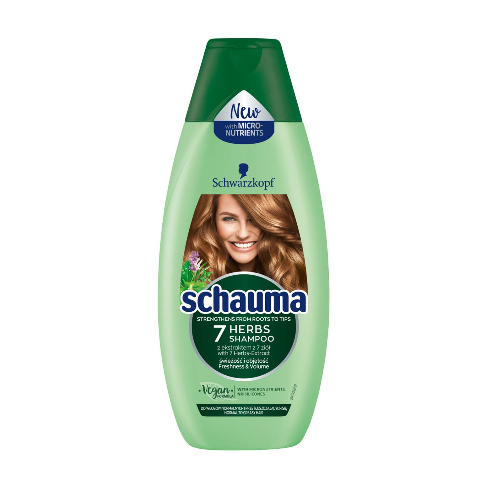 7 Herbs Shampoo szampon do włosów z ekstraktem z 7 ziół 400ml - Nabea.pl