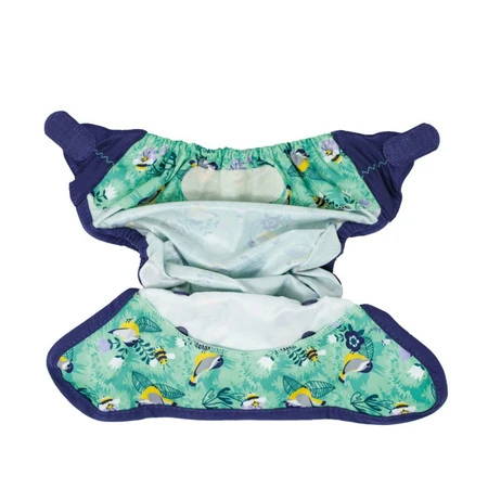 Close, Wodoodporny otulacz dla dzieci zapinany na napy, Round the Garden