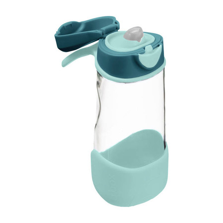 Sportowa butelka tritanowa 450 ml, Emerald Forest, b.box
