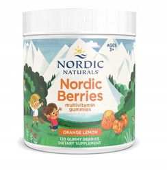Nordic Naturals Nordic Berries 120 żel. smak pomarańcza cytryna