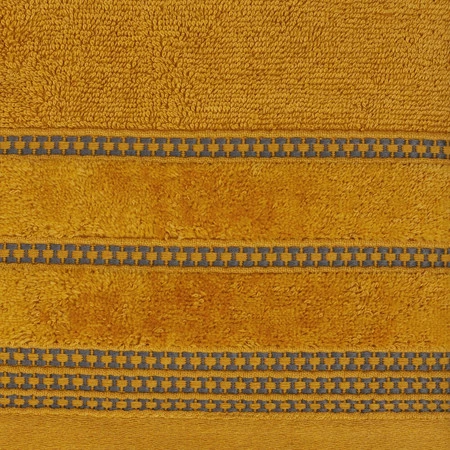 Ręcznik Amanda (05), 30 x 50 cm, Musztardowy
