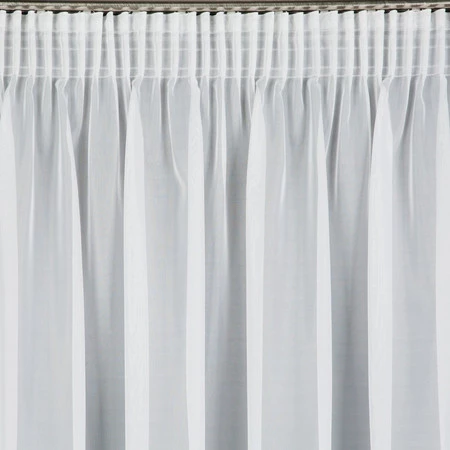 FIRANA GOTOWA LUCY NA TAŚMIE 400 X 150 CM BIAŁY