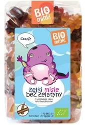 Biominki − Żelki misie bez żelatyny bezglutenowe BIO − 400 g