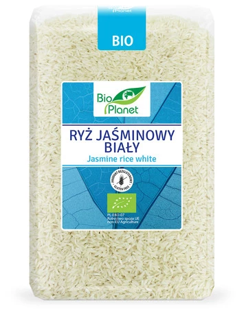 Zestaw 2x RYŻ JAŚMINOWY BIAŁY BEZGLUTENOWY 2 kg - BIO PLANET