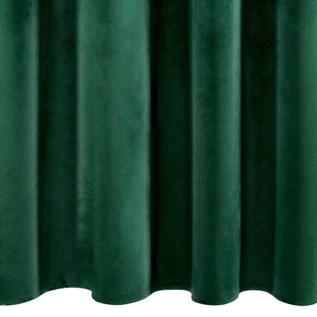 ZASŁONA GOTOWA AURA 140 X 250 CM CIEMNOZIELONY