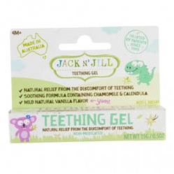 Jack N'Jill, Naturalny żel łagodzący ząbkowanie, 15g
