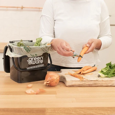 GreenAware, Kompostowalne worki na śmieci 8 L, 40 szt.