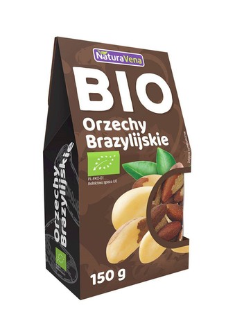 ORZECHY BRAZYLIJSKIE BIO 150 g - NATURAVENA