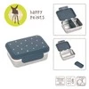 Lassig Lunchbox ze stali nierdzewnej Happy Prints granatowy