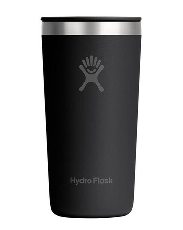 HF-Kubek 12 oz z pokrywą PRESS-IN, czarny