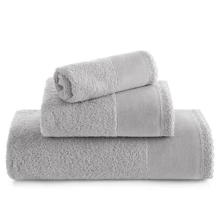 Ręcznik Emi (03) 30 x 50 cm, Srebrny