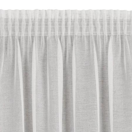 FIRANA GOTOWA MARION NA TAŚMIE 140 X 270 CM BIAŁY