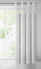 FIRANA GOTOWA GRACE 135 X 250 CM BIAŁY