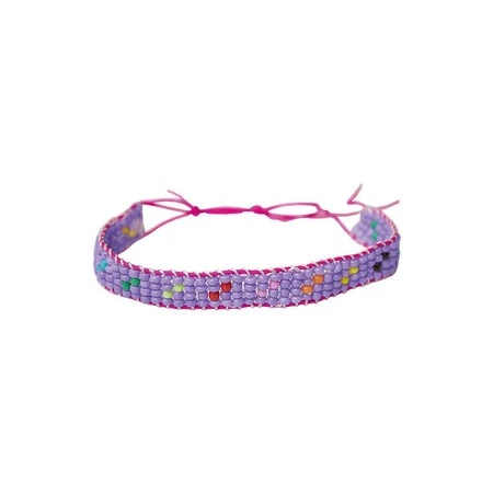 Janod Zestaw kreatywny do tworzenia biżuterii z koralików na krośnie tkackim 8+