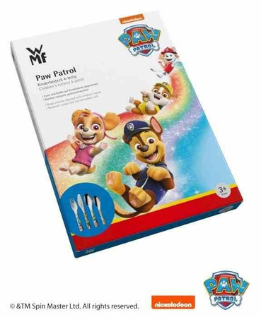WMF- Zestaw sztucców dla dzieci 4el, Psi Patrol