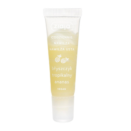 Ziaja, Błyszczyk do ust tropikalny ananas 12ml