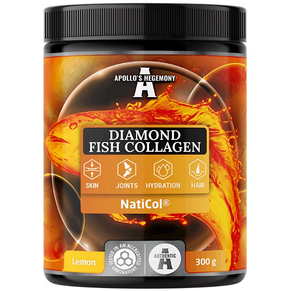 APOLLO'S HEGEMONY Fish Collagen smak pomarańcza 300g - Nabea.pl