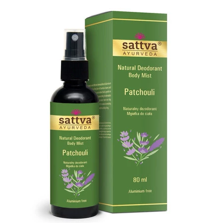 Natural Deodorant Body Mist naturalny dezodorant w formie mgiełki do ciała Patchouli 80ml