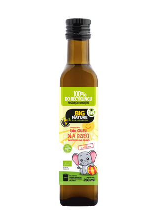 Big Nature Olej dla dzieci kwasy Omega 250 ml BIO