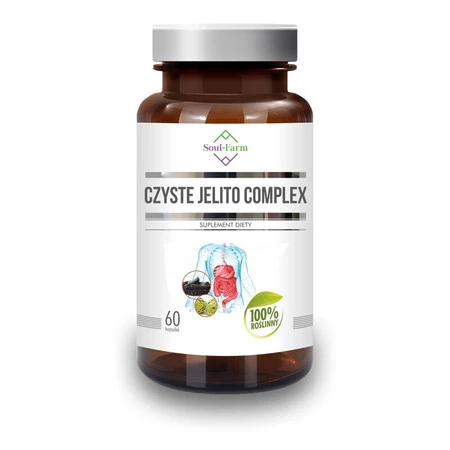 SOUL FARM CZYSTE JELITO COMPLEX na wsparcie trawienia 60 kaps.