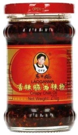 LaoGanMa Sos Chilli Oil Crispy Onions 210 g