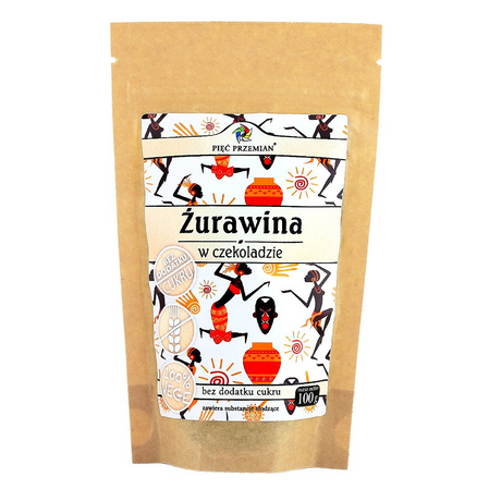 Pięć Przemian − Żurawina w czekoladzie − 100 g