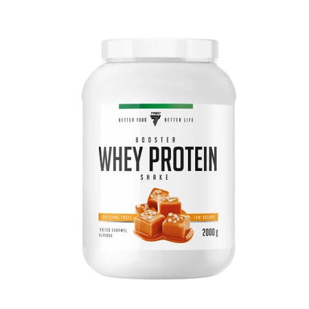 TREC Booster Whey Protein odżywka białkowa koncentrat 2000g smak słony karmel