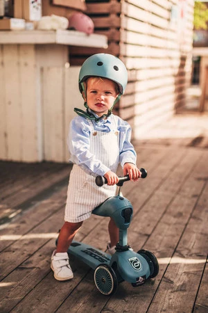 SCOOTANDRIDE Highwaykick 1 2w1 Jeździk i hulajnoga 1-5 lat Steel