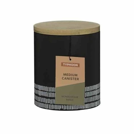 TYP - Pojemnik kuchenny M, czarny, Monochrome