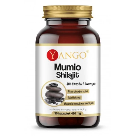 Yango Mumio - 40% kwasów fulwowych 90 kaps.