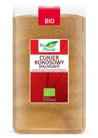 CUKIER KOKOSOWY BIO 1 kg - BIO PLANET