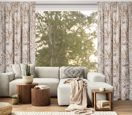 ZASŁONA GOTOWA SABA NA TAŚMIE 140 X 270 CM BIAŁY