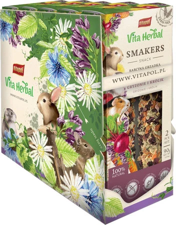 VITAPOL Vita Herbal Smakers Babcina grządka 90g
